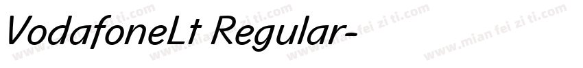 VodafoneLt Regular字体转换